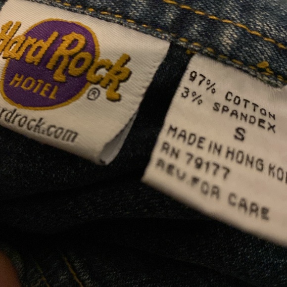 Vintage Hard Rock Cafe Women’s Denim Jacket. Size S. - Picture 6 of 7